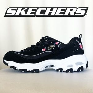 Skechers D'Lites Bright Blossoms Floral Sneakers